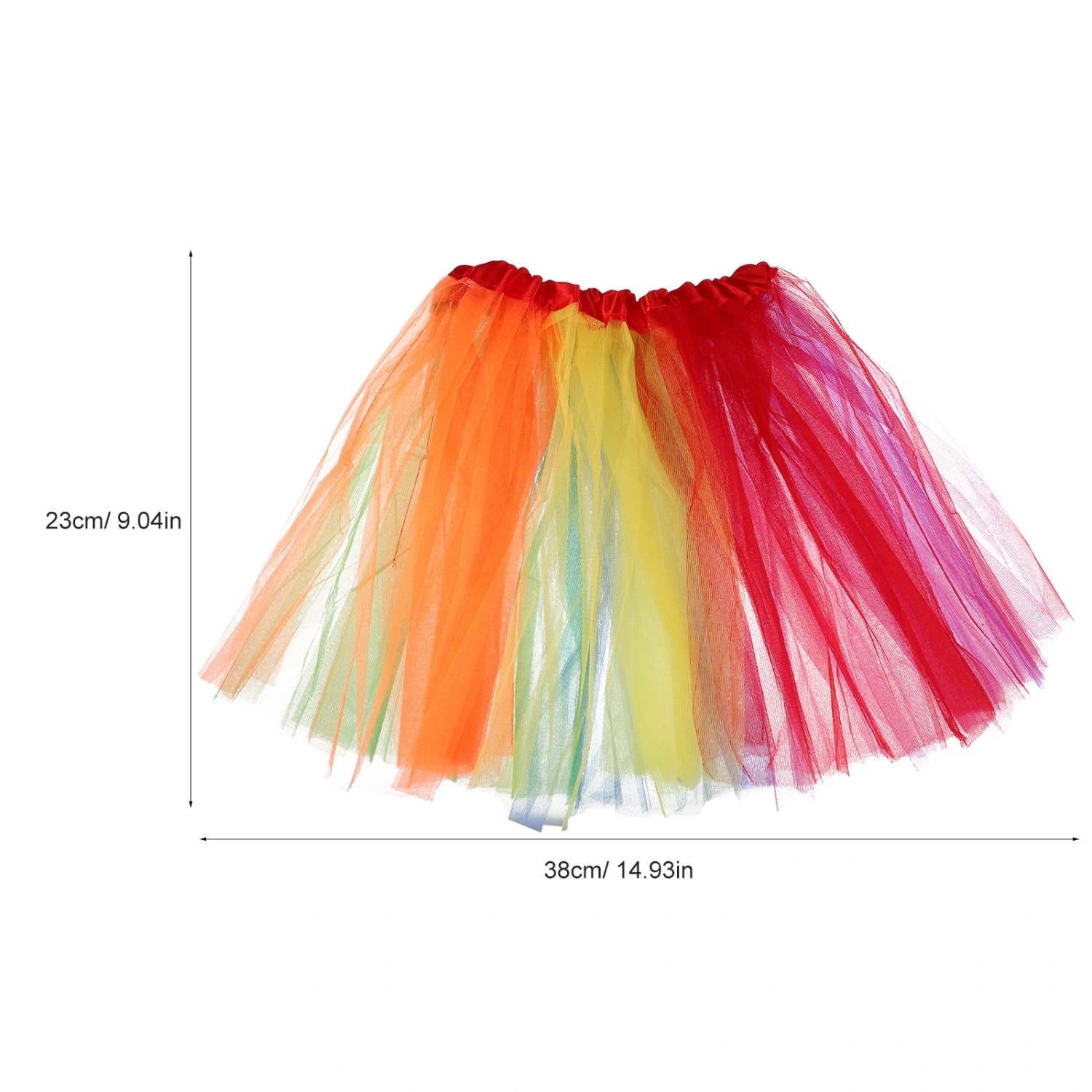 1 Set Pride Costume Accessories Tulle Tutu Skirt Pride Lei Flower Headband Over Knee Socks Girls Pride Costume Props