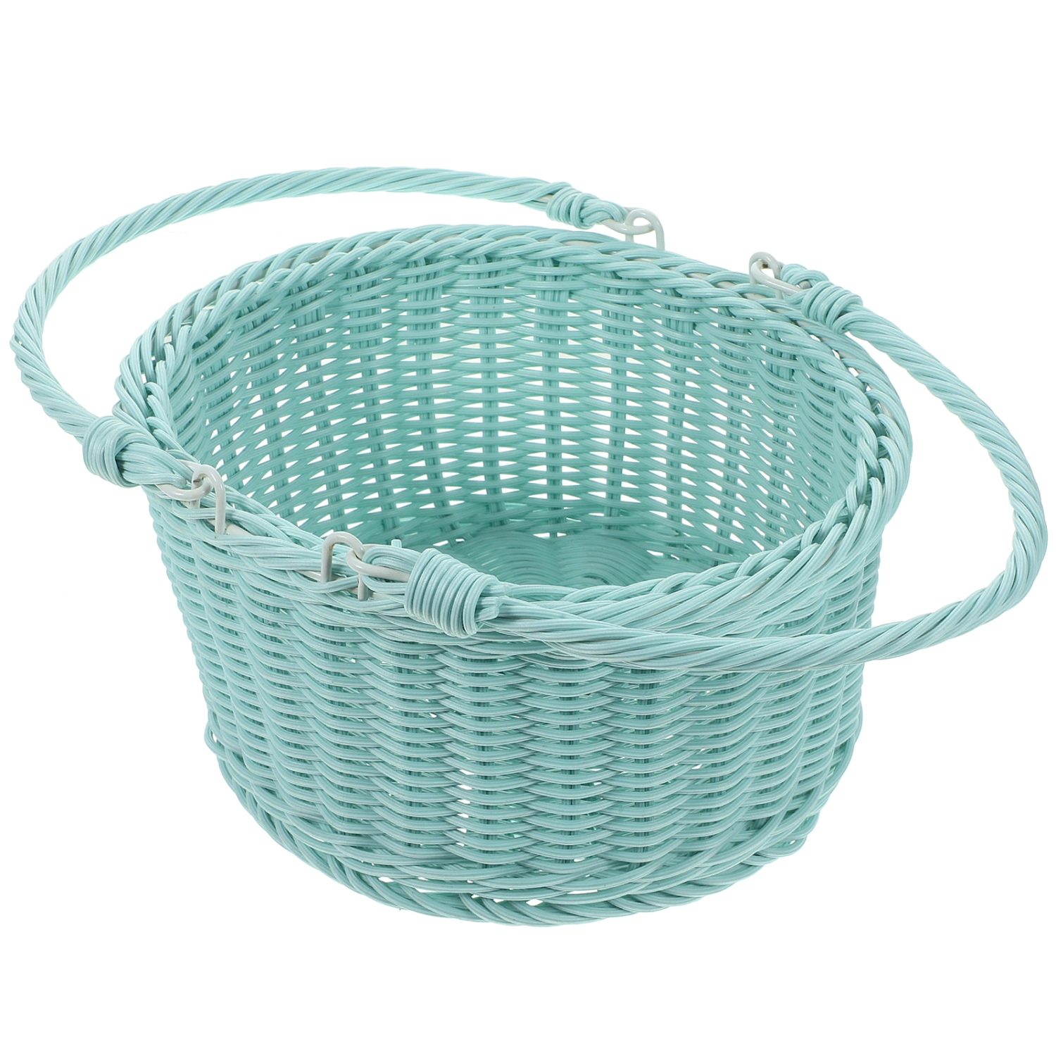 Outdoor Basket with Handles Woven Storage Basket Picnic Storage Basket Basket for Party