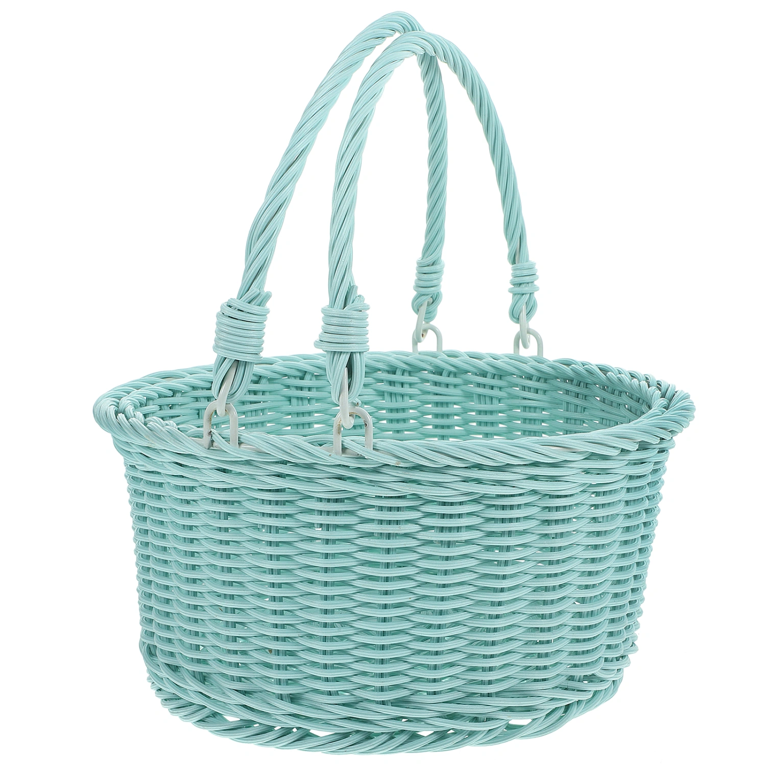 Outdoor Basket with Handles Woven Storage Basket Picnic Storage Basket Basket for Party