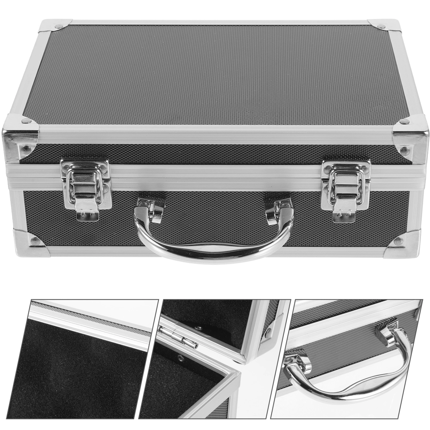 Multifunctional Carrying Box Handheld Aluminium Alloy Suitcase Small Tool Case Gadget Case