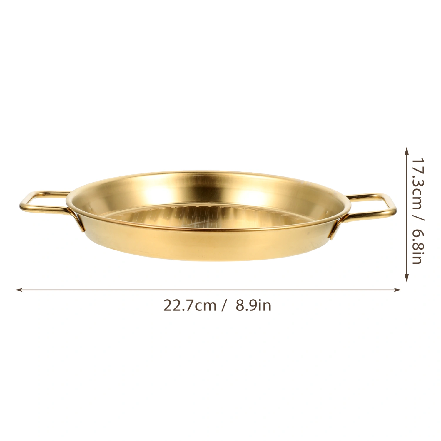 Stainless Steel Pizzas Pan Pizzas Tray with Handles Pizza Tray for Oven Pizza Baking Supplies