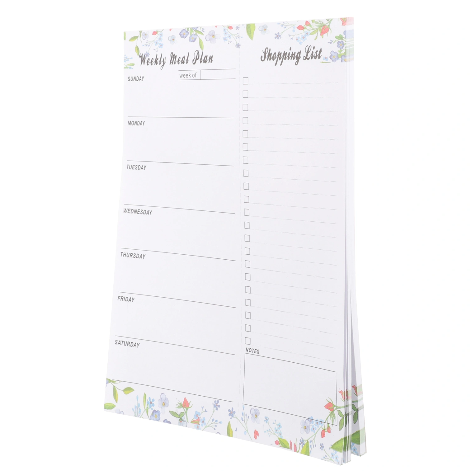 1 Book Meal Planning Notepad Magnetic Meal Planner Magnetic Planner Shopping List Planner