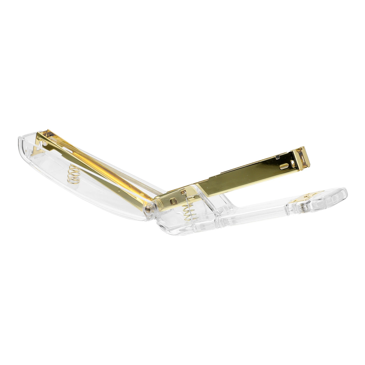 Plastic Stapler Transparent Stapler Students Stapler Hand Stapler Clear Stapler Home Office Stapler