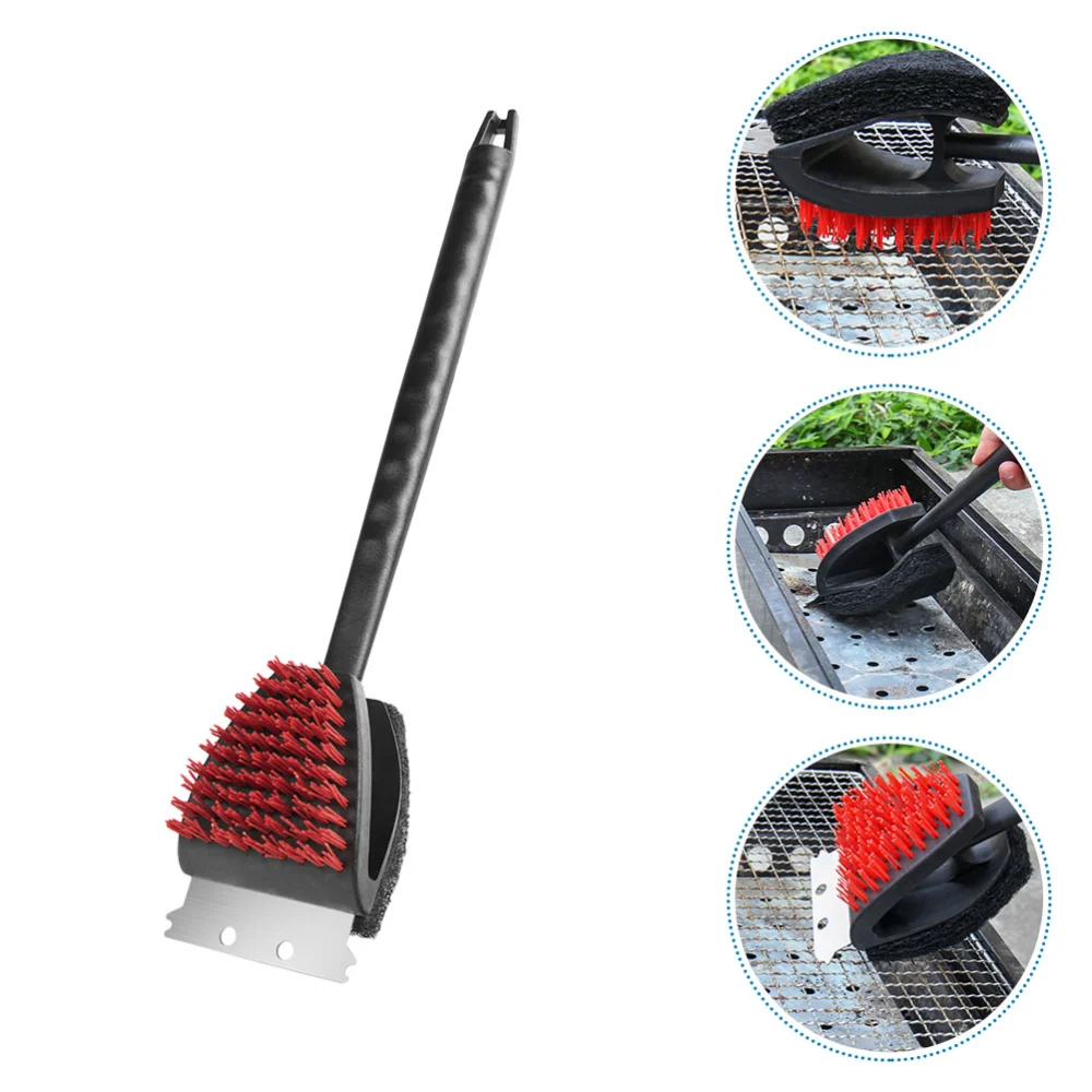 Grill BBQ Cleaning Brush Bbq Tool Cleaning Shovel Multifunction Bbq Cleaning Brush