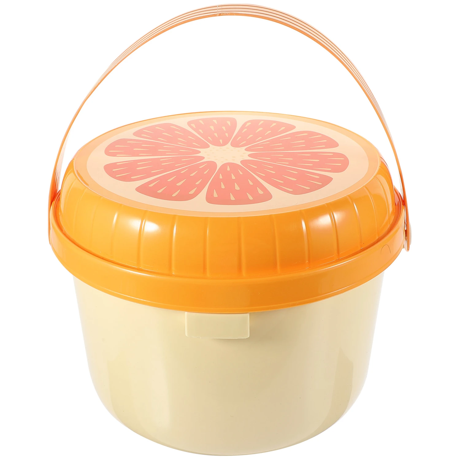 Creative Carrying Toy Bucket Convenient Storage Case Toy Bin Office Carry Bucket Storage Case(S)