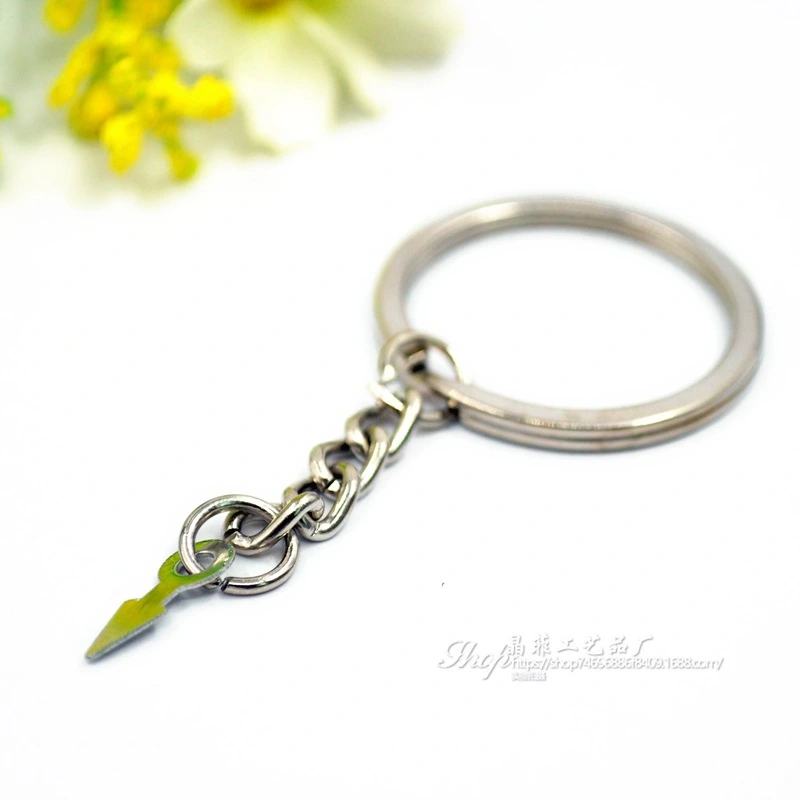 10 Sets of Decorative Keychain Wear-resistant Bag Pendant Hanging Bag Ornament Keys Accessory