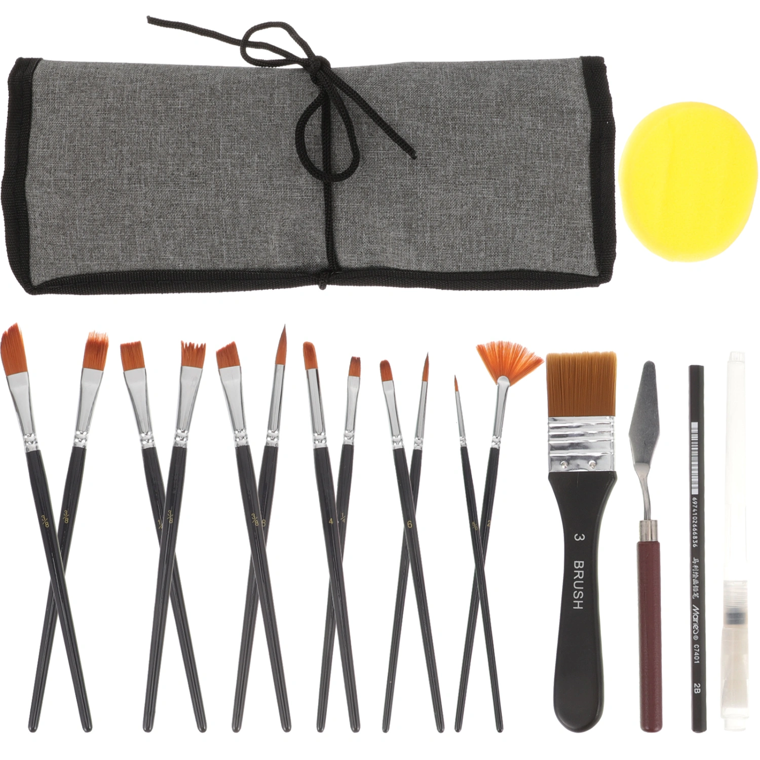 1 Set of Multi-use Paintbrushes Watercolor Brushes Professional Painting Brushes Artist Oil Painting Supplies