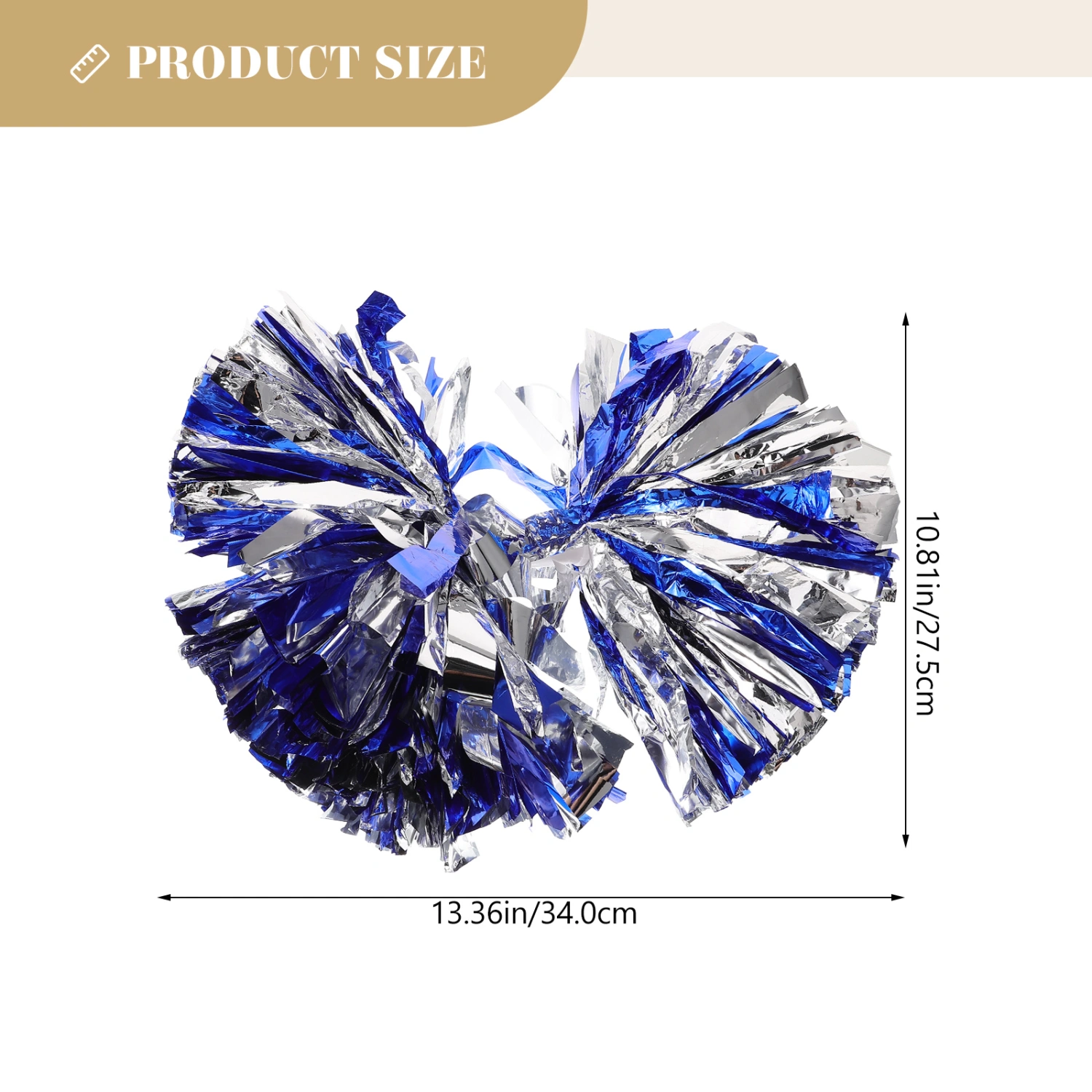Reusable Cheerleading Hand Flower Ball Cheering Squad Cheering Pompom for Sports Game