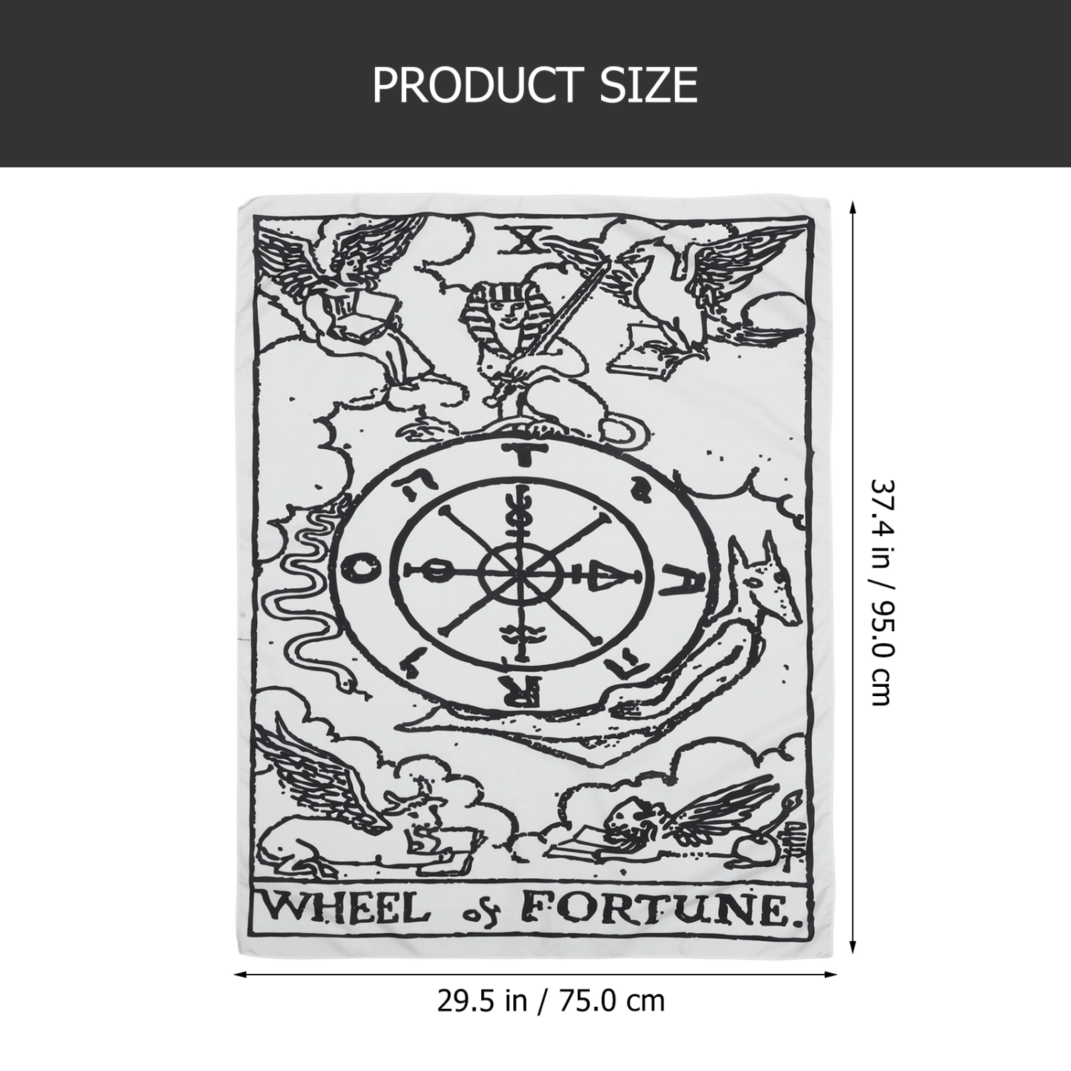 Tarot Card Tapestry Wall Hanging Tapestry Printing Wall Tapestry Bedroom Backdrop