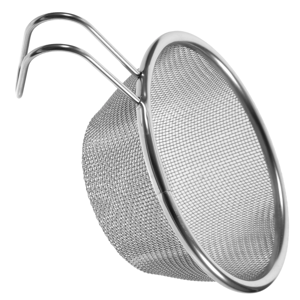 Camping Fine Strainer Spoon Camping Strainer Spoon Soy Milk Strainer with Handle for Camping