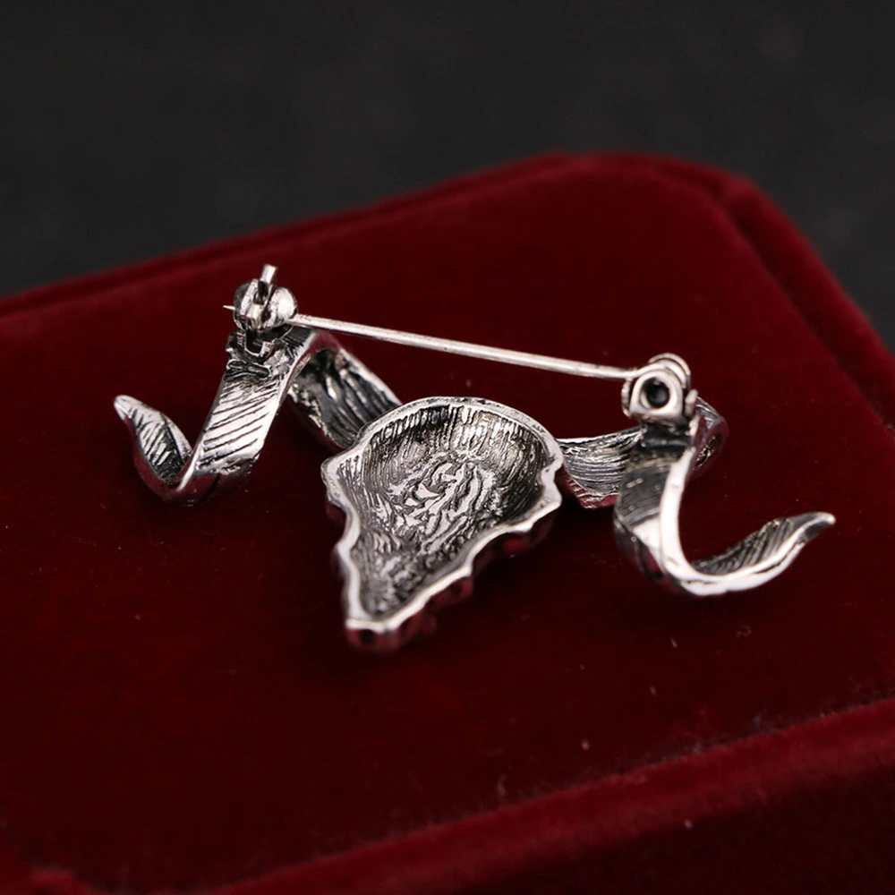 Goat Brooch Men Fashion Brooch Men Suit Decorative Lapel Pin Elegant Dress Accessory