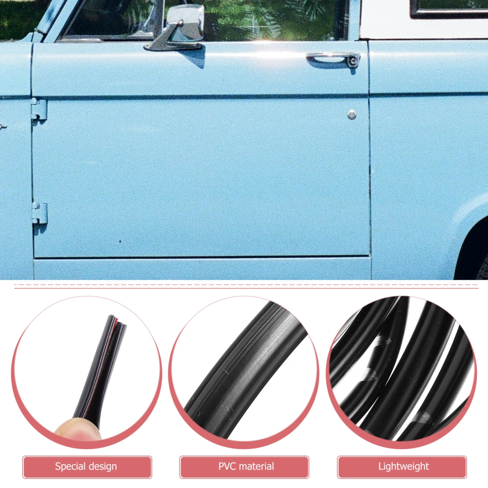 1 Roll Car Door Edge Guard 5m Car Door Protective Strip Car Door Sealing Strip