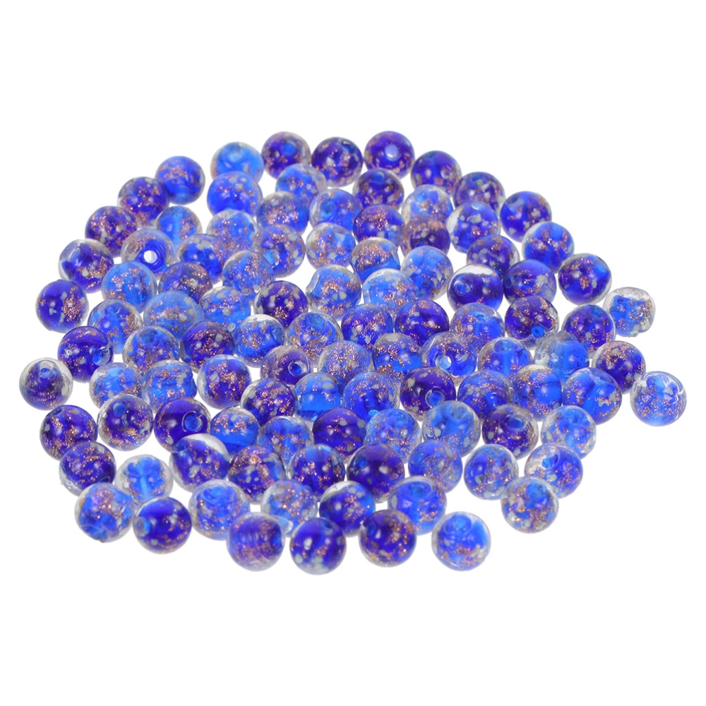 50pcs Glow in The Dark DIY Beads Round Jewelry Making Beads Bracelet DIY Glass Beads