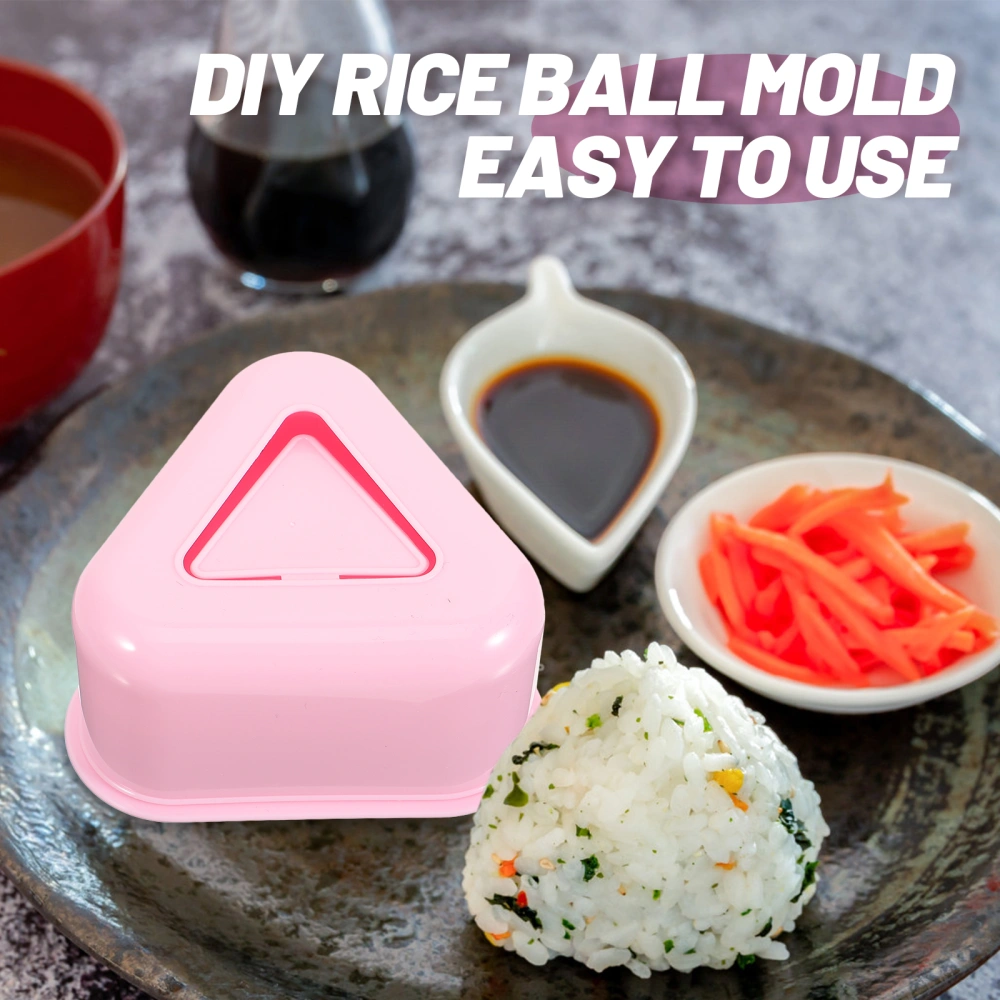 1 Set of Onigiri Mold Rice Ball Wrappers Triangle Sushi Mold Japanese Onigiri Bags