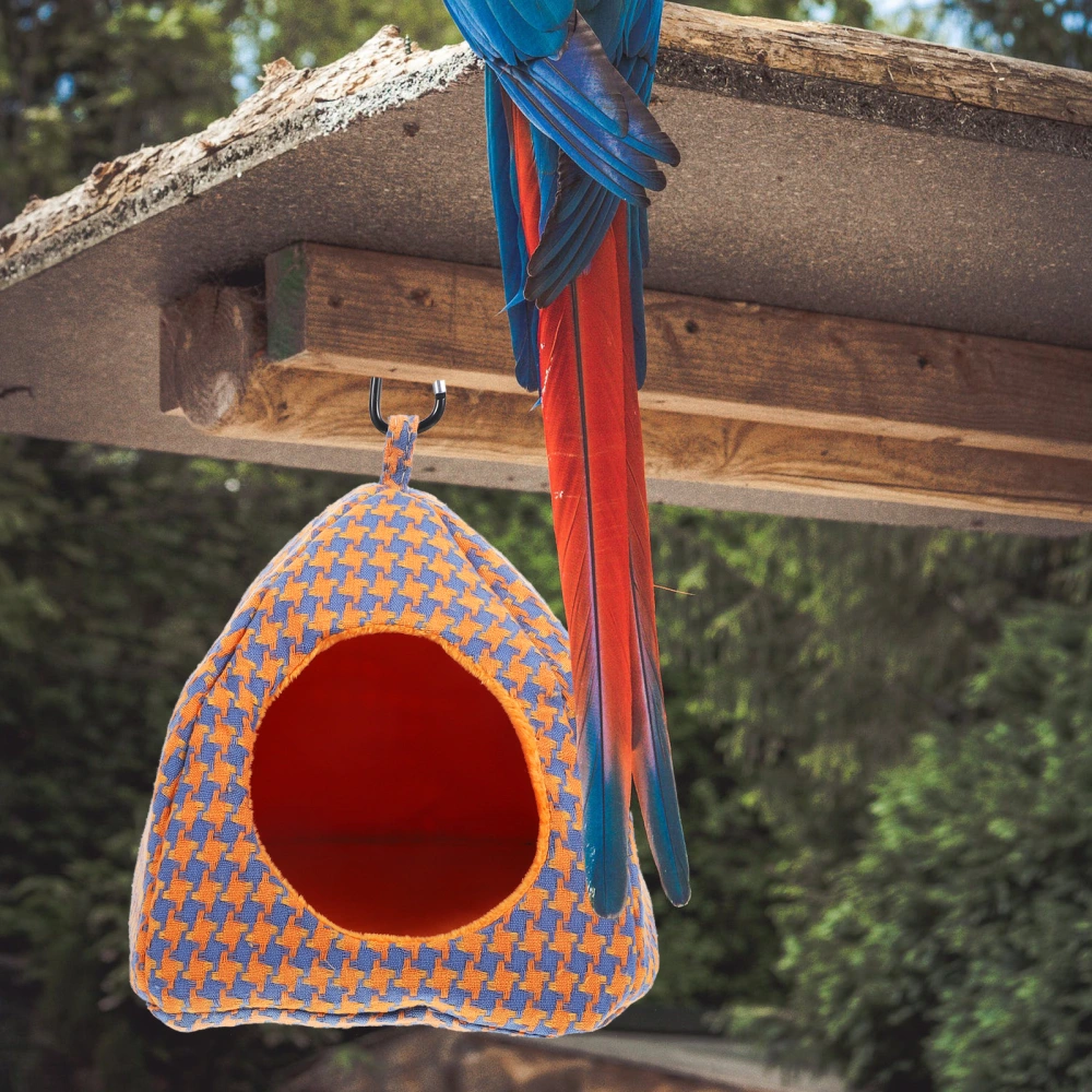 Hanging Bird Nest Parakeet Breeding Nest Bed Small Parrot Cage Hatching Nesting Box