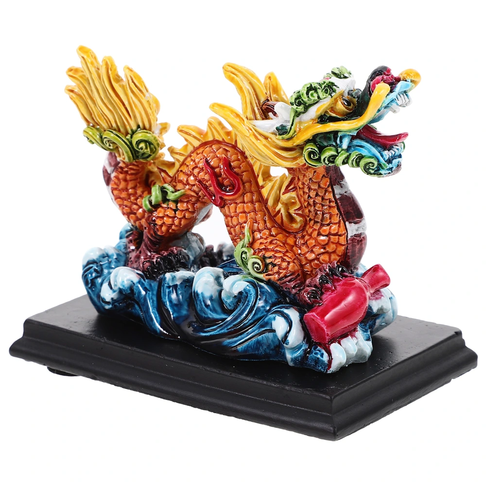 Dragon Shape Statue Dragon Statue Resin Craft Dragon Figurine Dragon Decoration