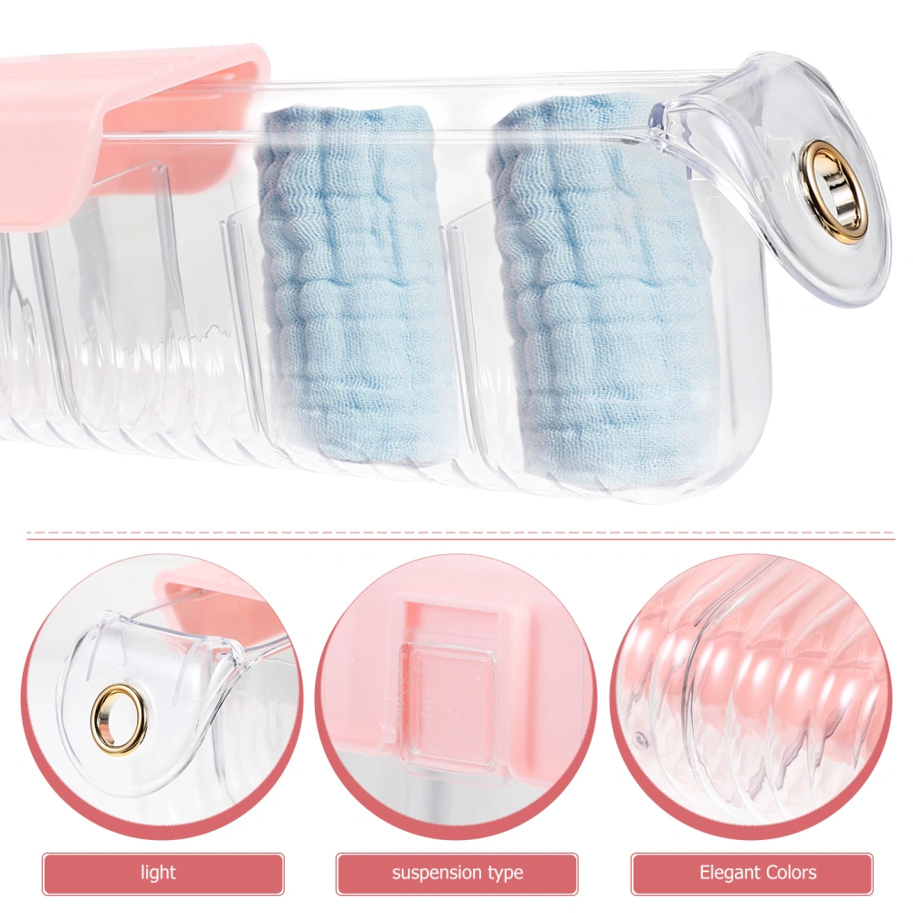 Wall Mounted Socks Organizer Wall Hanging Panties Storage Box Detachable Socks Holder