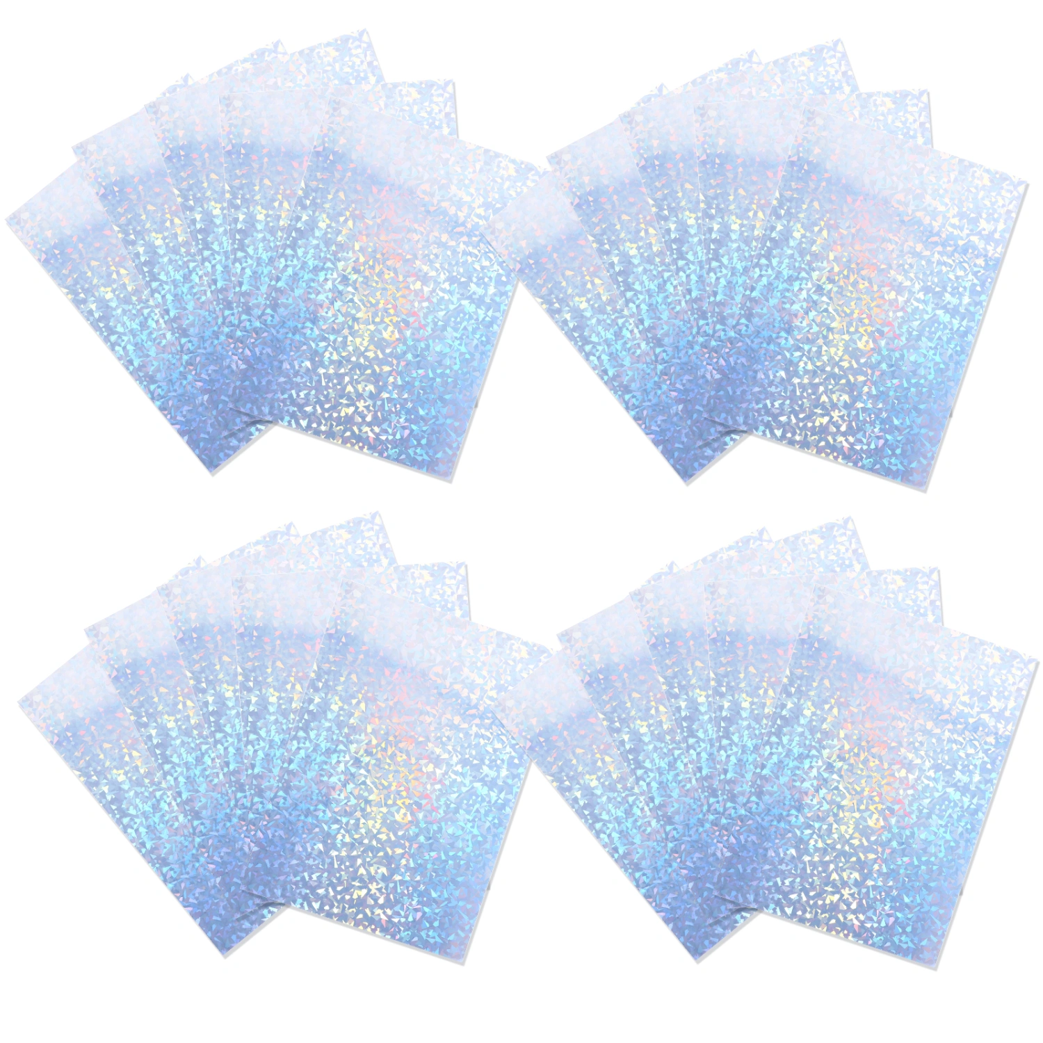20 Sheets Shiny Printable Sheet Glitter Printable Paper for Printer Paper Sticker Glitter Sticker