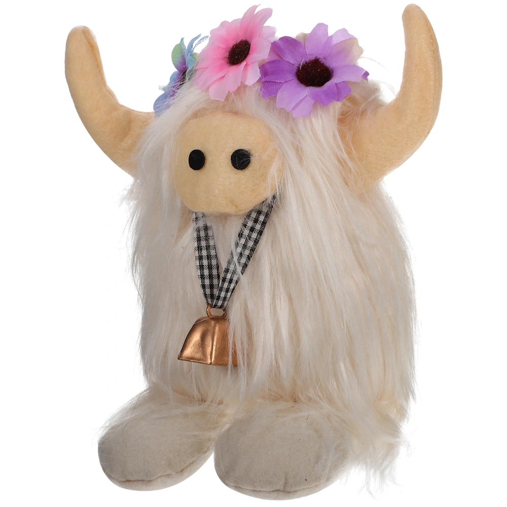 Creative Cow Stuffed Animals Stuffed Cow Decoration Cow Stuffed Animal Plaything