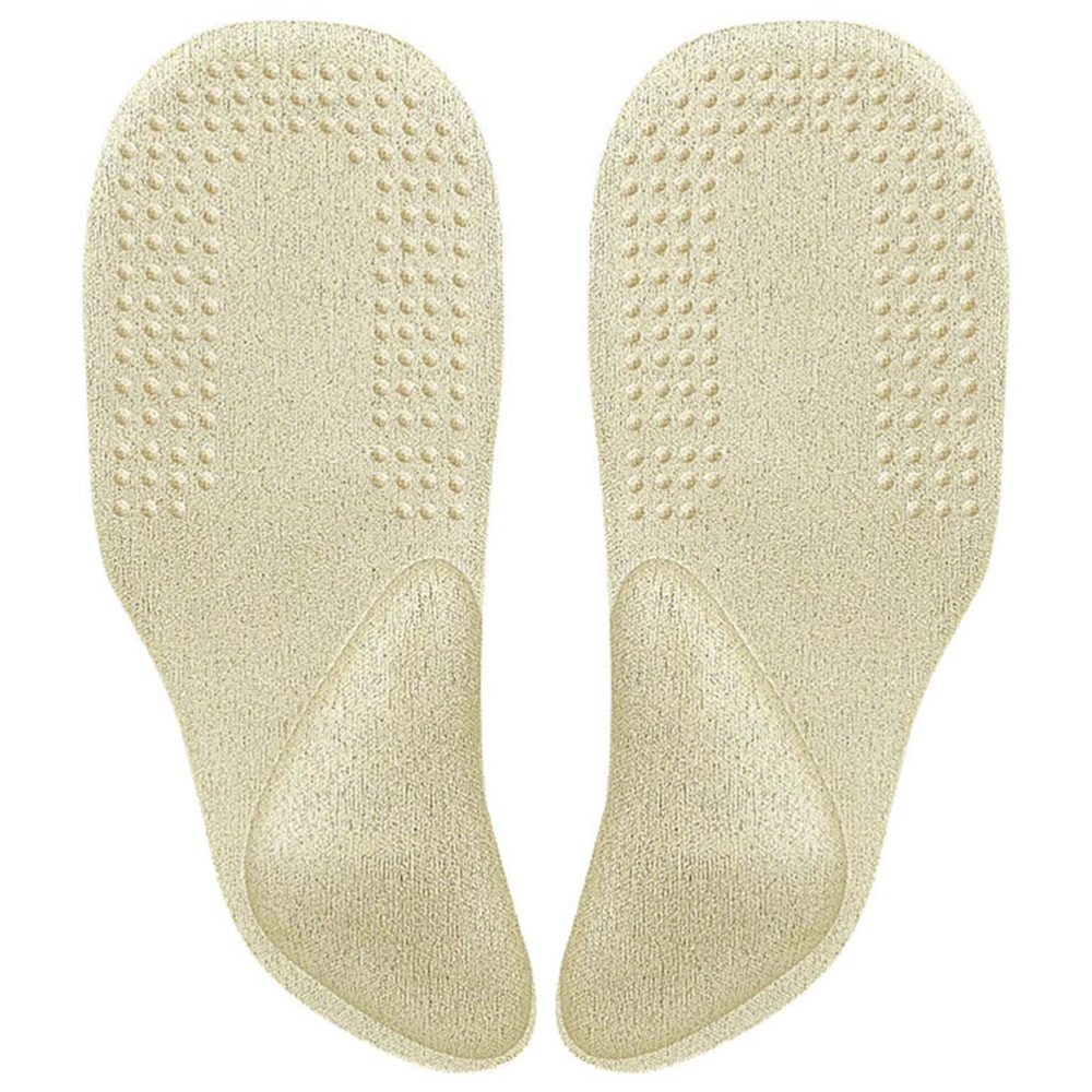 1 Pair of High Heel Foot Arch Cushion Shock Absorption Insoles Invisible Heelpiece Protective Liner