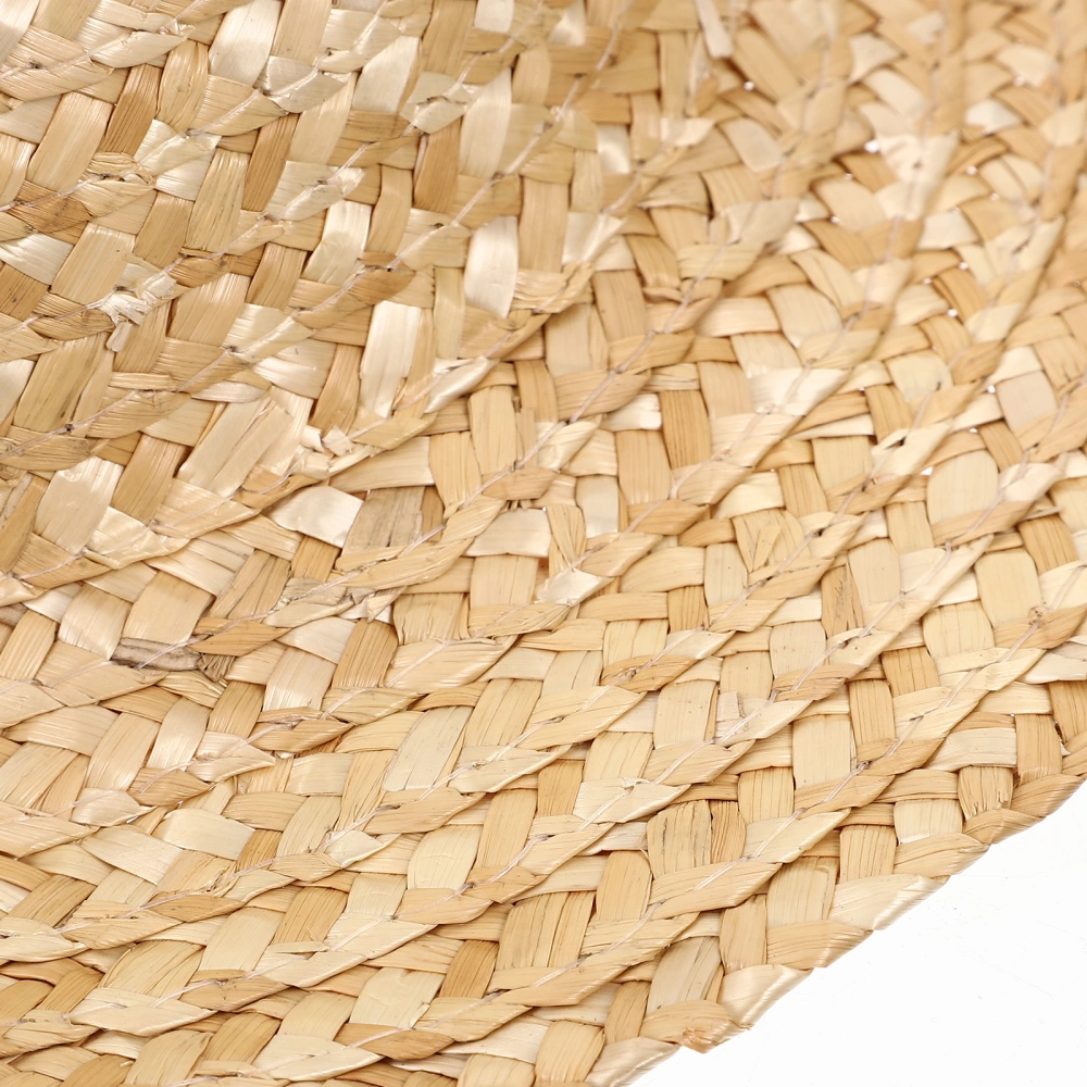 Kids Straw Hat 31cm Outdoor Weaving Beach Straw Hat Western Party Decoration