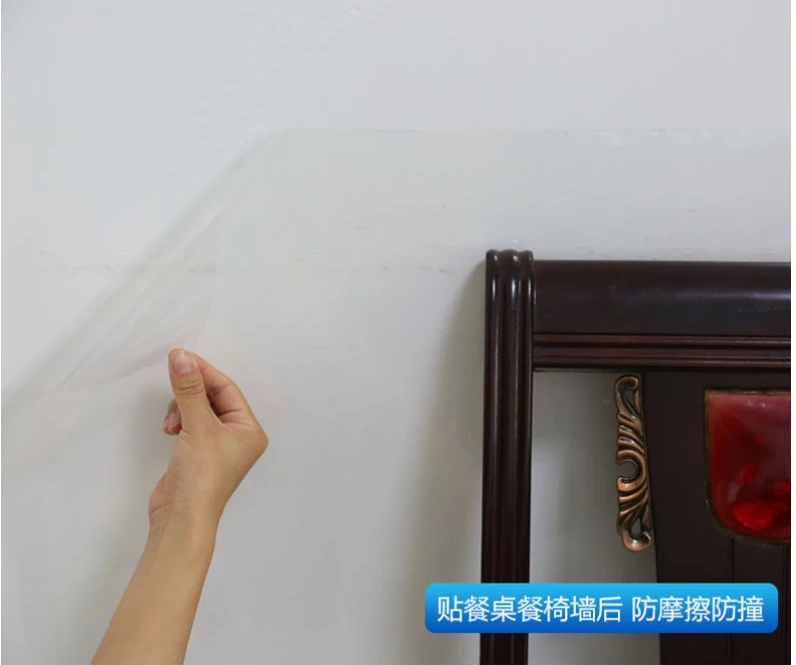 1 Sheet of Household Wall Protective Film Anti-scratch Wall Protector Transparent Wall Protective Cover