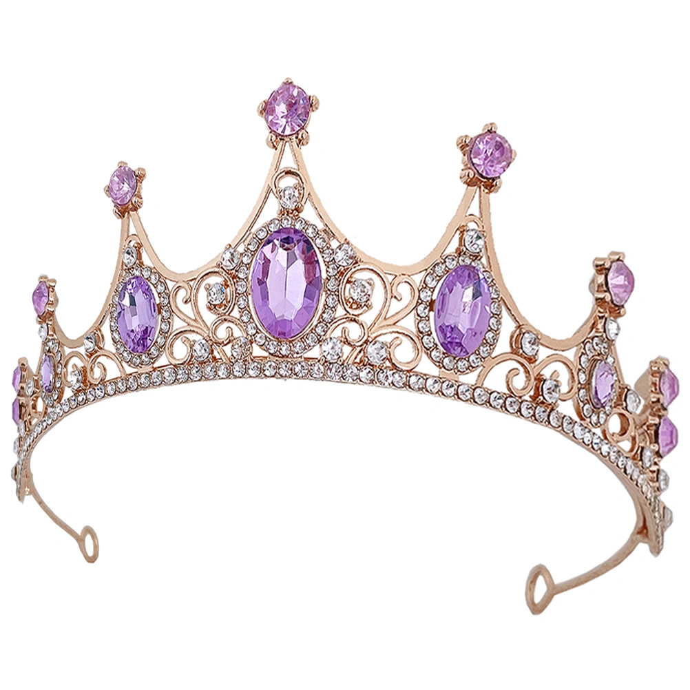 Wedding Tiara Women Rhinestone Crown Wedding Bride Crown Headpiece for Birthday