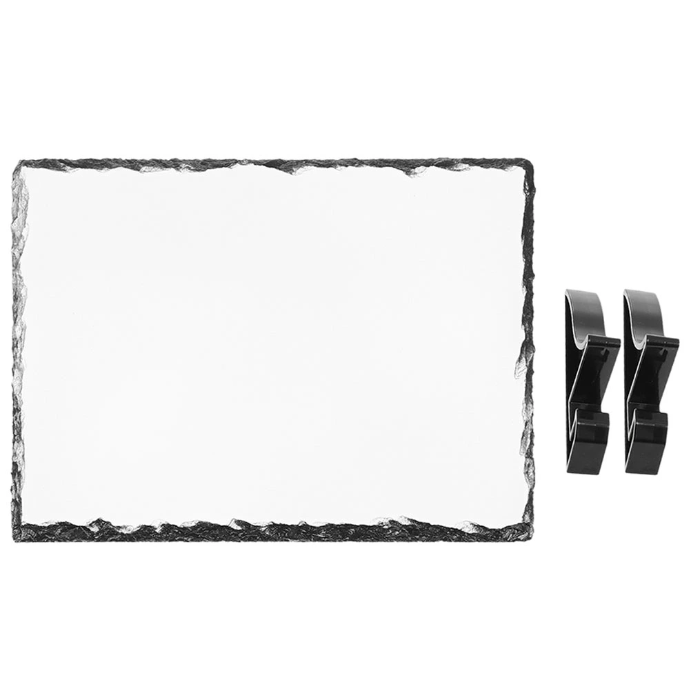 Sublimation Slate Blanks Sublimation Stone Slate Picture Frame Heat Transfer Rock Photo Plaque