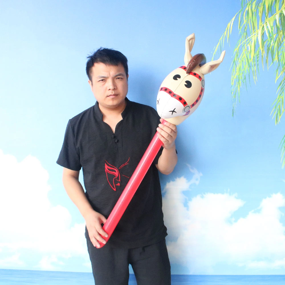2pcs  Inflatable Sticks Sports Inflatable Playthings Cheering Props Inflatable Sticks Props