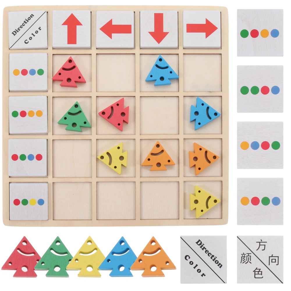 1 Set Kids Intelligence Development Toy Party Board Logical Thinking Train Game Board