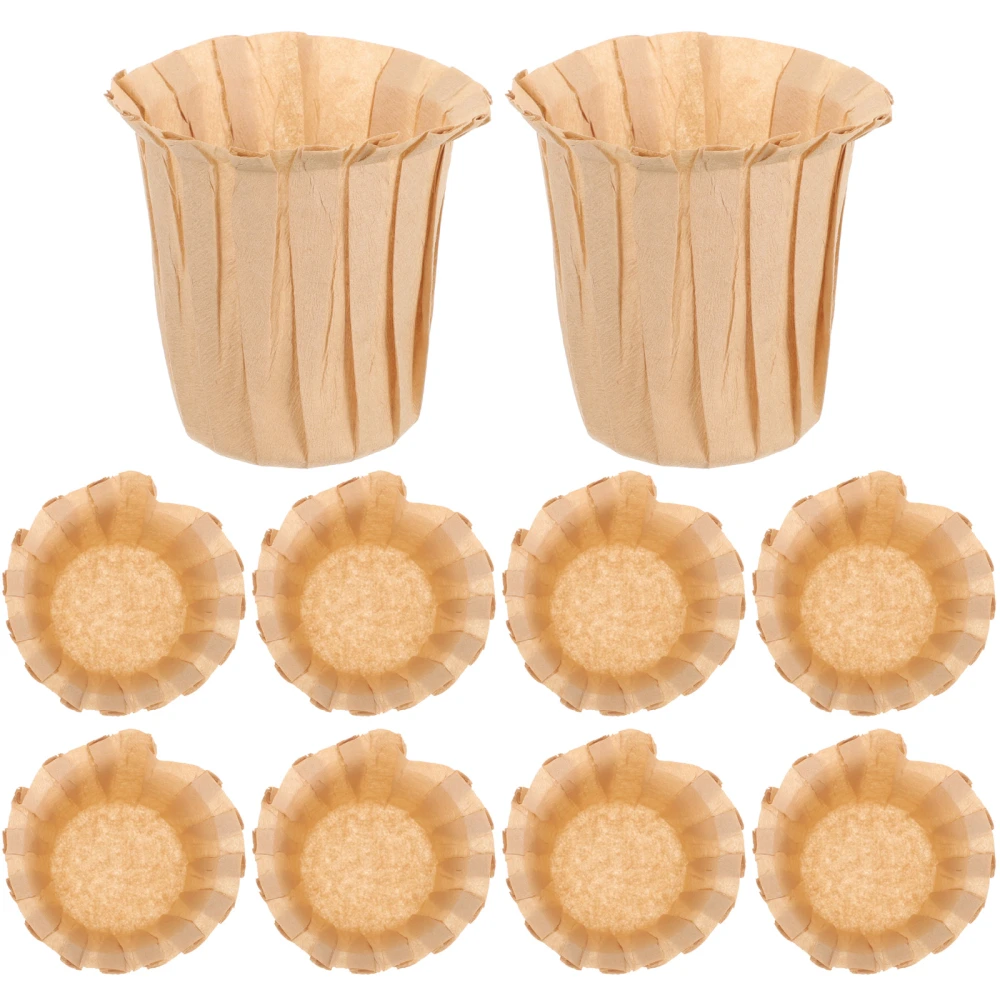 50 pcs Coffee Filter Paper Cups Disposable Coffee Filter Paper Cup Coffee Powder Filter Paper Cups