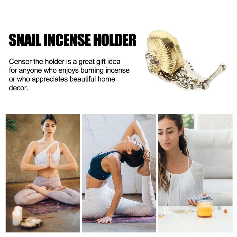 Snail Incense Holder Funny Incense Burner Incense Stick Burner For Home Decoration