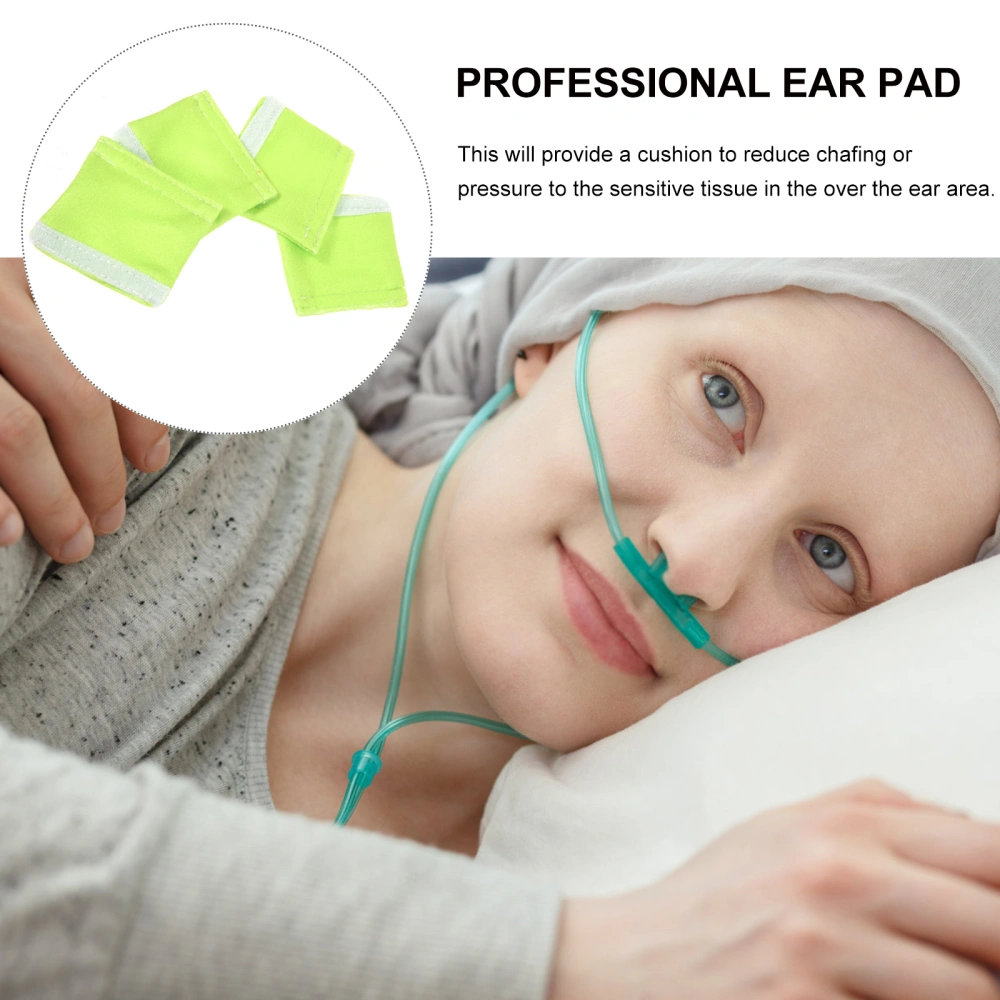 4Pcs Oxygen Cannula Ear Protective Cushions Oxygen Tube Ear Wraps Oxygen Tube Ear Pads