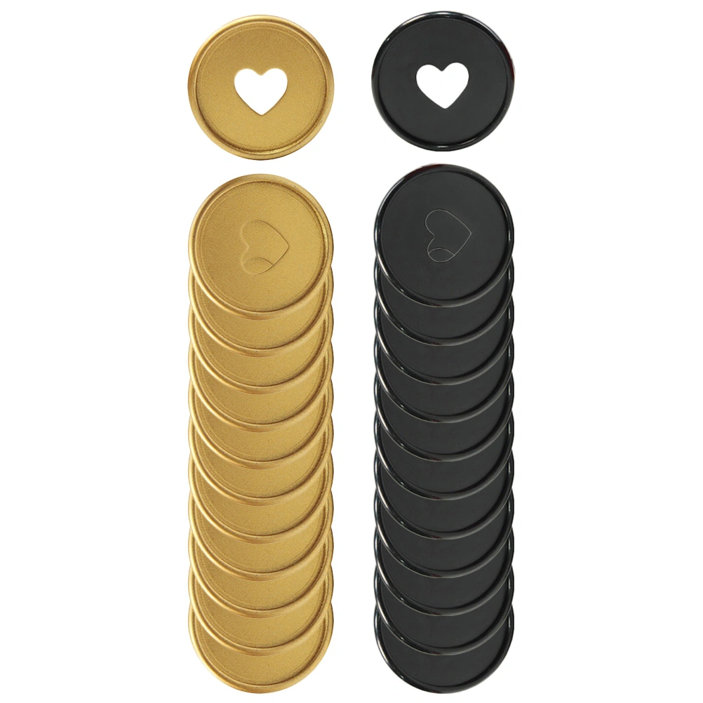 24Pcs Loose-leaf Binding Tools Multi-use Binding Discs Notebooks Binding Discs Planner Binding Tools