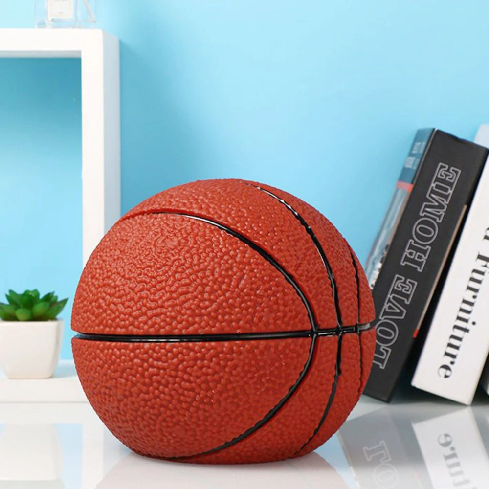 Money Bank Basketball Shape Saving Bank Kids Coin Bank Decor Money Saving Supply