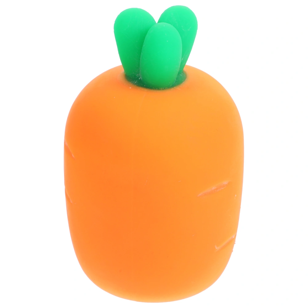 Lovely Carrot Squeeze Toy Hand Relaxing Toy Lifelike Carrot Squeezing Toy