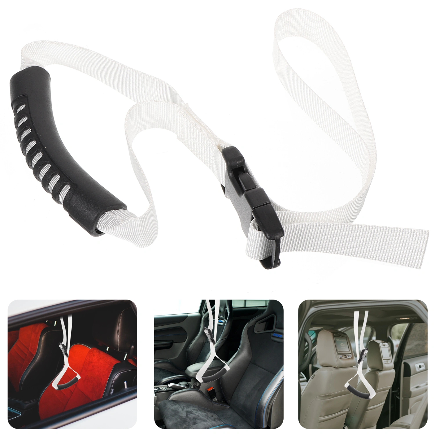 Car Assist Device Portable Cane Grab Lifter Strap Bed Helper Car Handle Assist for  Disabled Elderly