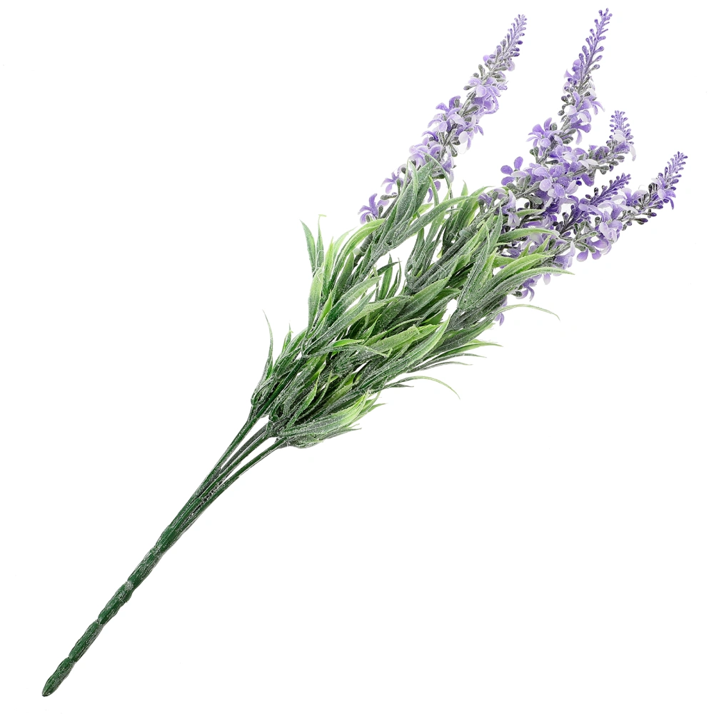 Simulation Lavender Artificial Lavender Decor Scene Layout Simulated Flower Decor