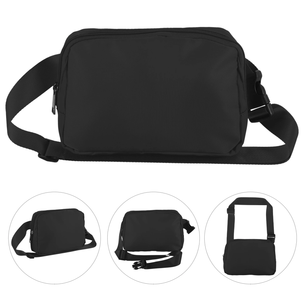 Lightweight Fanny Pack Chic Waist Bag Outdoor Chest Bag Wear-resistant Storage Pouch for Travel