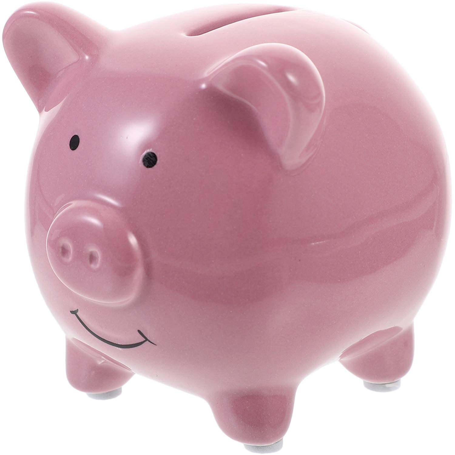 Desktop Pig Coin Bank Decorative Saving Pot Ceramic Pig Coin Bank Ceramic Pig Money Bank