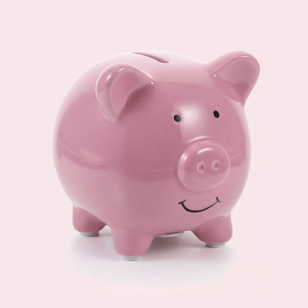 Desktop Pig Coin Bank Decorative Saving Pot Ceramic Pig Coin Bank Ceramic Pig Money Bank