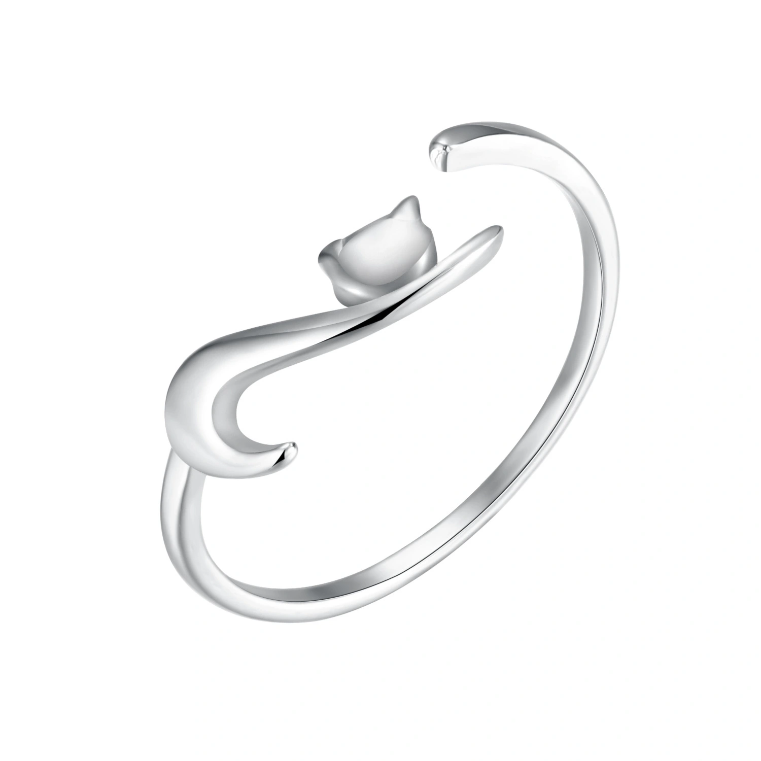 Cat Open Ring Cat Adjustable Ring Cat Animal Ring Cute Cat Ring Women Open Ring