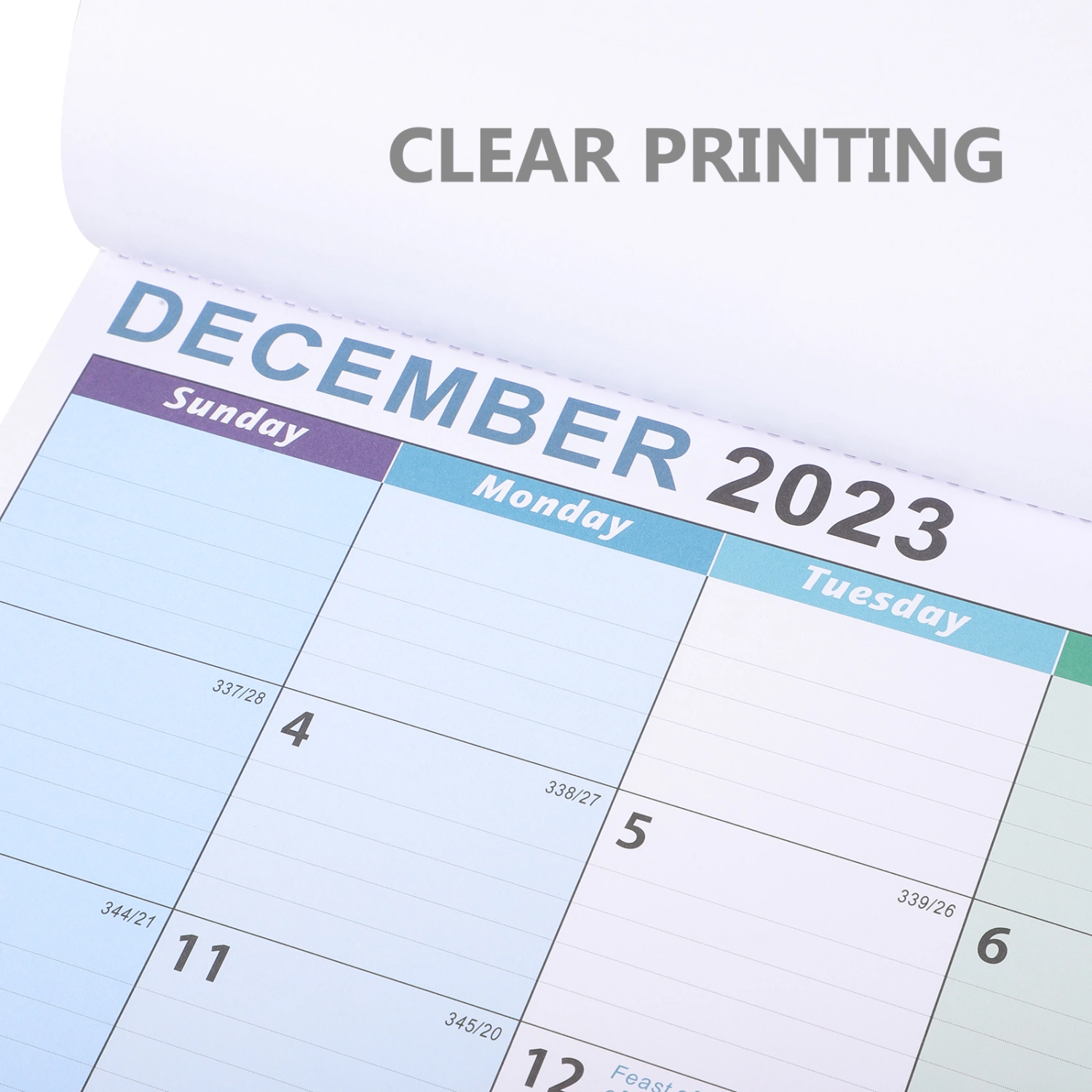 Wall Calendar Count Down Calendar Hanging Calendar Monthly Noting Calendar for Appointment