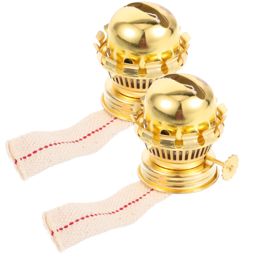 4pcs Oil Lamp Burner Regulator Kerosene Oil Lamp Burner Replacement Kerosene Lamp Parts