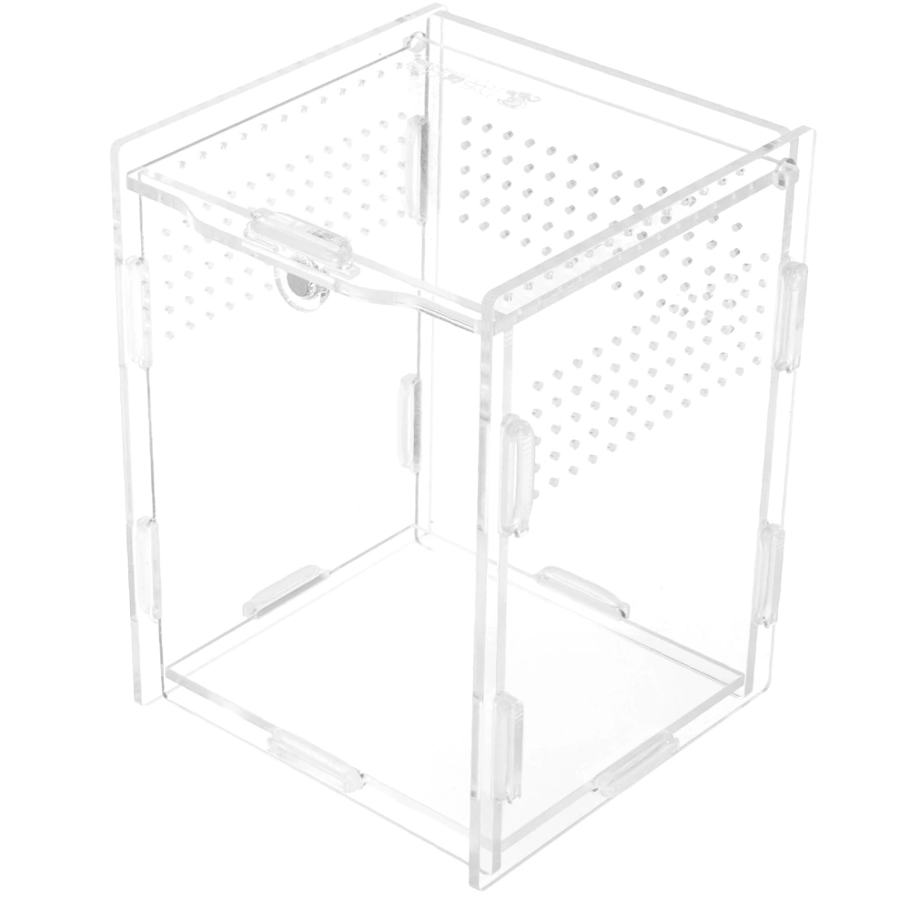 Clear Reptile Storage Holder Reptile Breeders Reptile Case Reptile Feeding Box