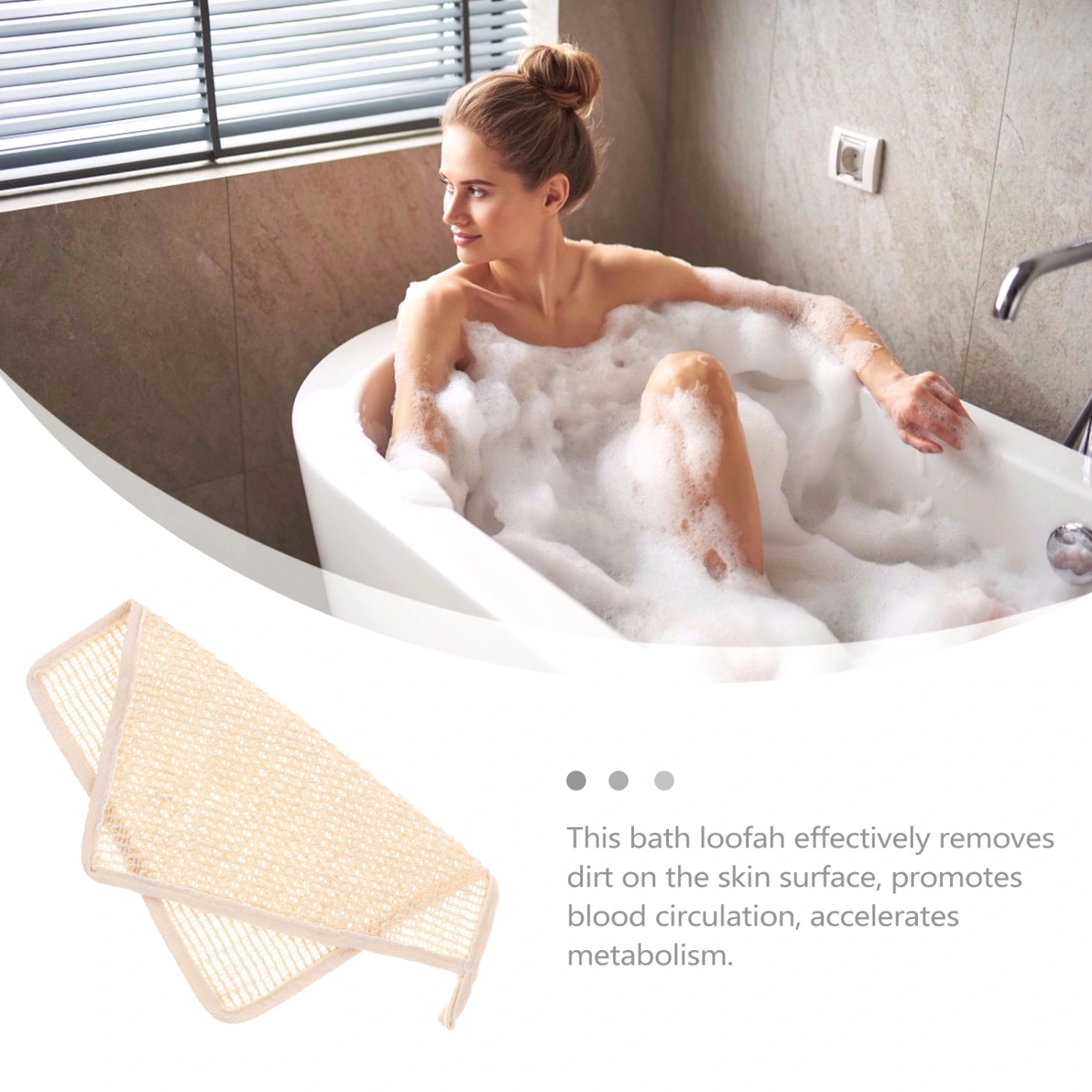 Exfoliating Washcloth Travel Bathing Towel Body Scrubbing Towel Shower Towel