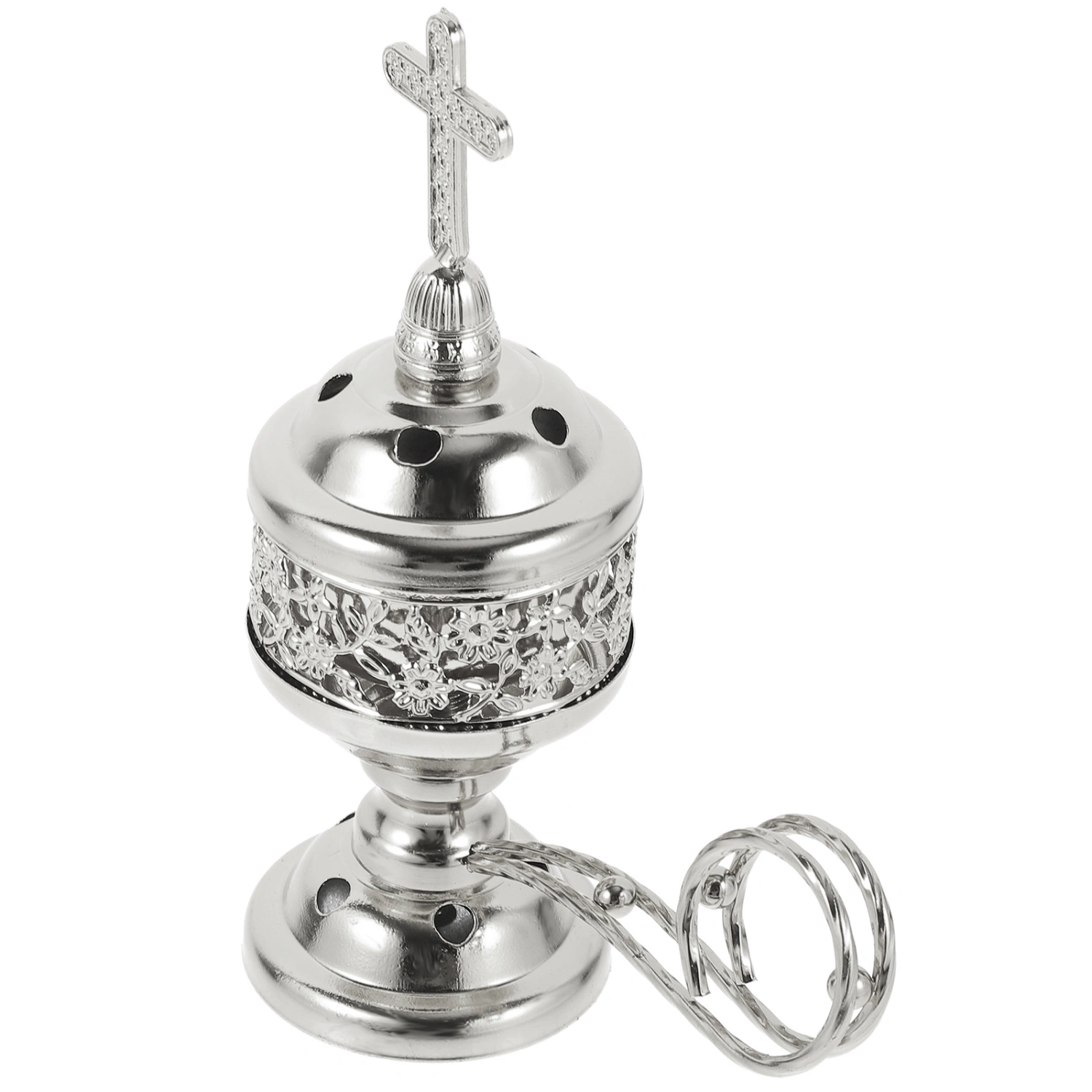 Vintage Censer Incense Burner Retro Aroma Burner Decorative Incense Cone Burner Censer