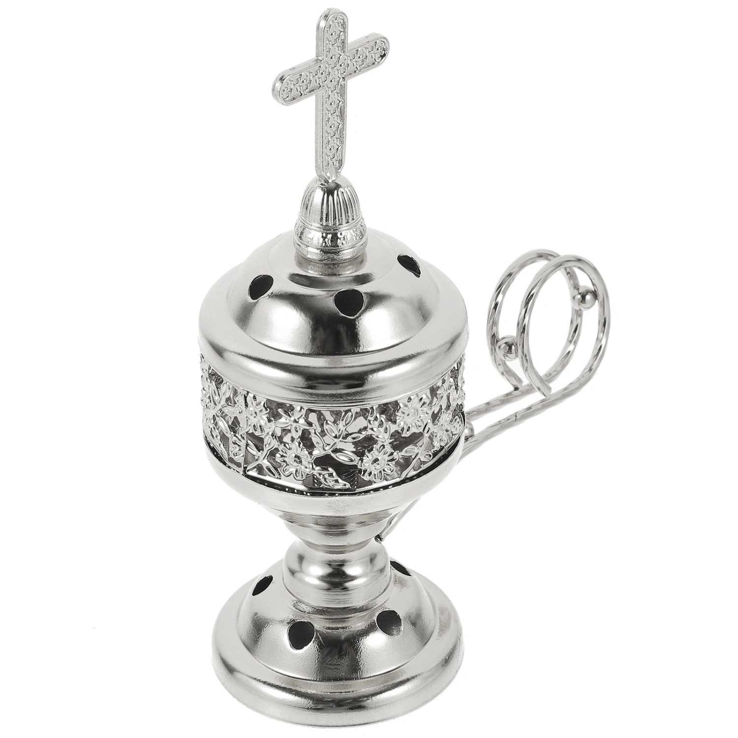 Vintage Censer Incense Burner Retro Aroma Burner Decorative Incense Cone Burner Censer
