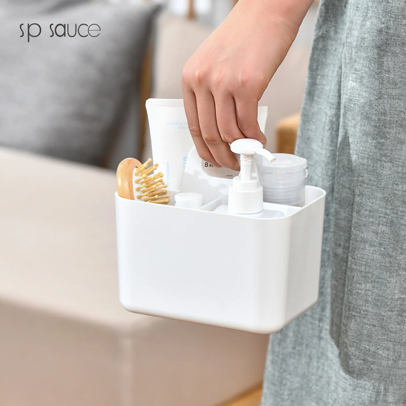 Bathroom Organizer with Handle Portable Storage Basket Bathroom Storage Organizer