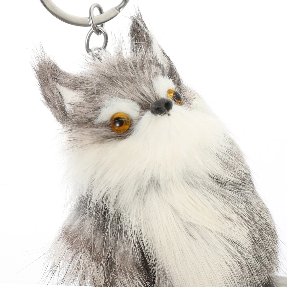 Wear-resistant Key Chain Hanging Keychain Plush Fox Bag Pendant Bag Supply